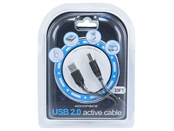 WholesaleCables.com Monoprice 7531 USB-A to USB-B 2.0 Cable Active Black 7531
