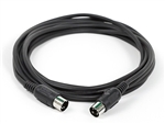 10ft MIDI Cable with 5 Pin DIN Plugs