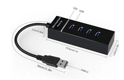 USB 3.0 Superspeed USB Hub USB extender Cable for pc's