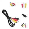 VMC-15FS A/V TV Out Audio Video Cable for Sony Camcorder Handycam DCR Series