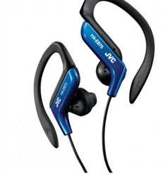 JVC HA-EB75 splash-proof headphones  Ear-Clip Earbuds (Blue)