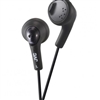 JVC HAF160B Gumy Earbuds soft rubber body (Black)