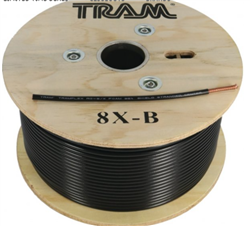 Tram Rg8x 500ft Roll Tramflex Coaxial Cable  	WSP8XB