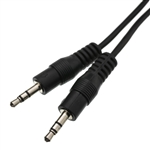 10A1-01106 6ft 3.5mm Stereo Cable 3.5mm Male to Male