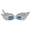 10D1-03206 6ft Serial Extension Cable DB9 Male to DB9 Female RS-232 UL rated 9 Conductor 1:1