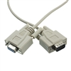 10D1-20215 15ft Null Modem Cable, DB9 Male to DB9 Female, UL rated, 8 Conductor
