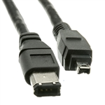 10E3-02103 3ft Firewire 400 6 Pin to 4 Pin cable IEEE-1394a