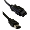 10E3-96006BK 6ft Firewire 400 9 Pin to 6 Pin Cable Black IEEE-1394a