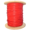 10F5-0471NH 1000ft Fire Alarm / Security Cable Red 18/4 (18 AWG 4 Conductor) Solid FPLR Spool