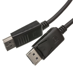 10H1-60110 10ft DisplayPort 1.2 Video Cable DisplayPort Male