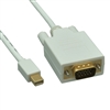 10H1-62410 10ft Mini DisplayPort to VGA Video Cable Mini DisplayPort Male to VGA Male