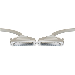WholesaleCables.com 10P2-24106 6ft SCSI III cable HPDB68 (Half Pitch DB68) Male 34 Twisted Pairs Screw