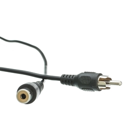 10R1-01212 12ft RCA Audio / Video Extension Cable RCA Male to RCA Female