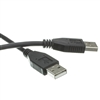 10U2-02103BK 3ft USB 2.0 Type A Male to Type A Male Cable Black