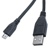 10U2-03106BK 6ft Micro USB 2.0 Cable Black Type A Male / Micro-B Male