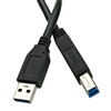 10U3-02215BK 15ft Black USB 3.0 Printer/Device Cable Type A to B Male