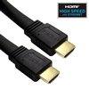 WholesaleCables.com 10V3-42125 25ft Flat HDMI Cable High Speed with Ethernet HDMI Male CL2 rated 24 AWG