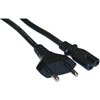 10W1-13306 6ft European NoteBook Power Cord Europlug or CE 7/7 to C7 Non-Polarized VDE Approved