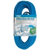 10W2-70650 50ft Cold Weather Outdoor Power Extension Cord, SJTW 16 AWG * 3C / 13 Amp, UL / CSA Blue