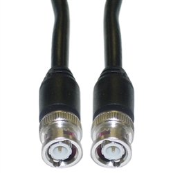 10X3-01125 25ft BNC RG59/U Coaxial Cable Black BNC Male