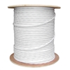 WholesaleCables.com 10X3-18291NH 1000ft Bulk RG59 Siamese Coaxial/Power Cable White Solid Core (Copper) Coax 18/2 (18 AWG 2 Conductor) Stranded Copper Power Spool