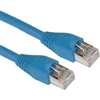 10X6-56103 3ft Shielded Cat5e Blue Ethernet Cable Snagless/Molded Boot STP