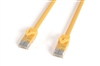 15ft Yellow Color Cat 6a 10G UTP Patch 24AWG Cable