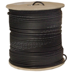 10X8-522NH 1000ft Shielded Black F/UTP Cat6 Ethernet Spool Solid 23 AWG Bulk