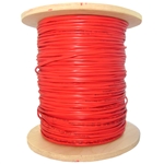 WholesaleCables.com 11F1-111NH 1000ft Bulk Plenum Zipcord Fiber Optic Cable Multimode Duplex 62.5/125 Orange Spool