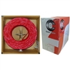 WholesaleCables.com 11F5-0271TH 1000ft Plenum Fire Alarm / Security Cable Red 18/2 (18 AWG 2 Conductor) Solid FPLP Pullbox