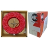 WholesaleCables.com 11F6-0271TH 1000ft Plenum Fire Alarm / Security Cable Red 16/2 (16 AWG 2 Conductor) Solid FPLP Pullbox