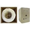 WholesaleCables.com 11K5-0491SH 1000ft Plenum Security Cable White 18/4 (18 AWG 4 Conductor) Stranded CMP Pullbox