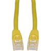 WholesaleCables.com 13X6-08102 2ft Cat6a Yellow Ethernet Patch Cable Snagless/Molded Boot 500 MHz