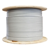 13X6-521MH 1000ft Cat6a S/FTP Stranded Network Cable, Gray, Spool