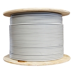 13X6-521MH 1000ft Cat6a S/FTP Stranded Network Cable, Gray, Spool