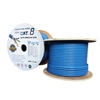 13X8-561NF -500 Foot Cat8 Blue Copper Ethernet Cable, 40Gbps - 2000MHz Spool