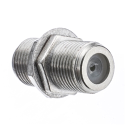 WholesaleCables.com 200-053 F-pin Coaxial Coupler F-pin Female