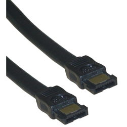 WholesaleCables.com 22SA-001M 1meter 3.3ft External Serial ATA (eSATA) Cable