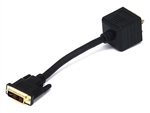 WholesaleCables.com Video Splitter - DVI-A Male to VGA(HD15) Female / DVI-A Female 2519