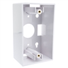 300-625WH Single Gang Surface Mount Box White