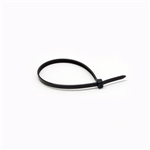 WholesaleCables.com 30CV-00190BK 100 Pieces  8 inch Nylon Cable Tie Black 50 pound weight limit