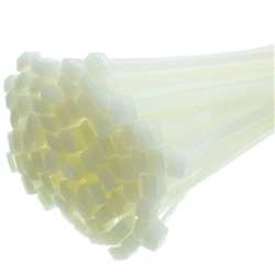 WholesaleCables.com 30CV-00191 100 Pieces 11 5/8 inch Nylon Cable Tie 50 pound weight limit