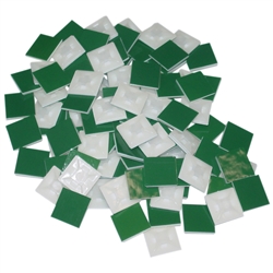 WholesaleCables.com 30CV-14100 100 Pieces Adhesive Surface Mount  7/8 inch Square