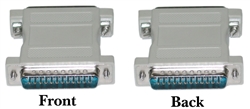 30D3-21100 DB25 Coupler / Gender Changer DB25 Male to DB25 Male