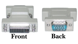 30DV-05300 DVI-A to VGA Analog Video Adapter DVI-A Female to HD15 Male