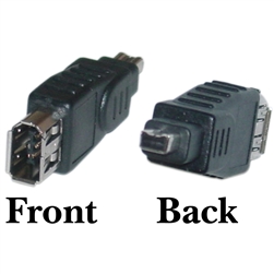 30E3-01300 Firewire Adapter IEEE-1394a  6 Pin Female / 4 Pin Male