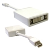 30H1-64000 6inch Mini DisplayPort (MiniDP/mDP) Male to DVI Female Only works from DisplayPort to DVI