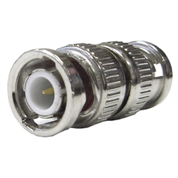 30X3-00100 BNC Barrel Connector (Coupler) BNC Male to BNC Male