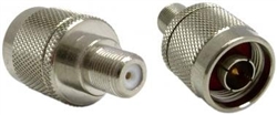 WholesaleCables.com 30X3-14120 F-Pin Female / N Male Adaptor