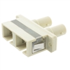 WholesaleCables.com 31F1-TC400 Fiber Optic Adapter ST Female to SC Female Duplex Plastic Housing
